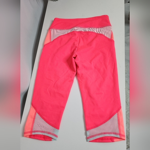 🔥Abercrombie & Fitch🔥 Pink Leggings Stretchy Athletic Wear XS - Picture 3 of 5